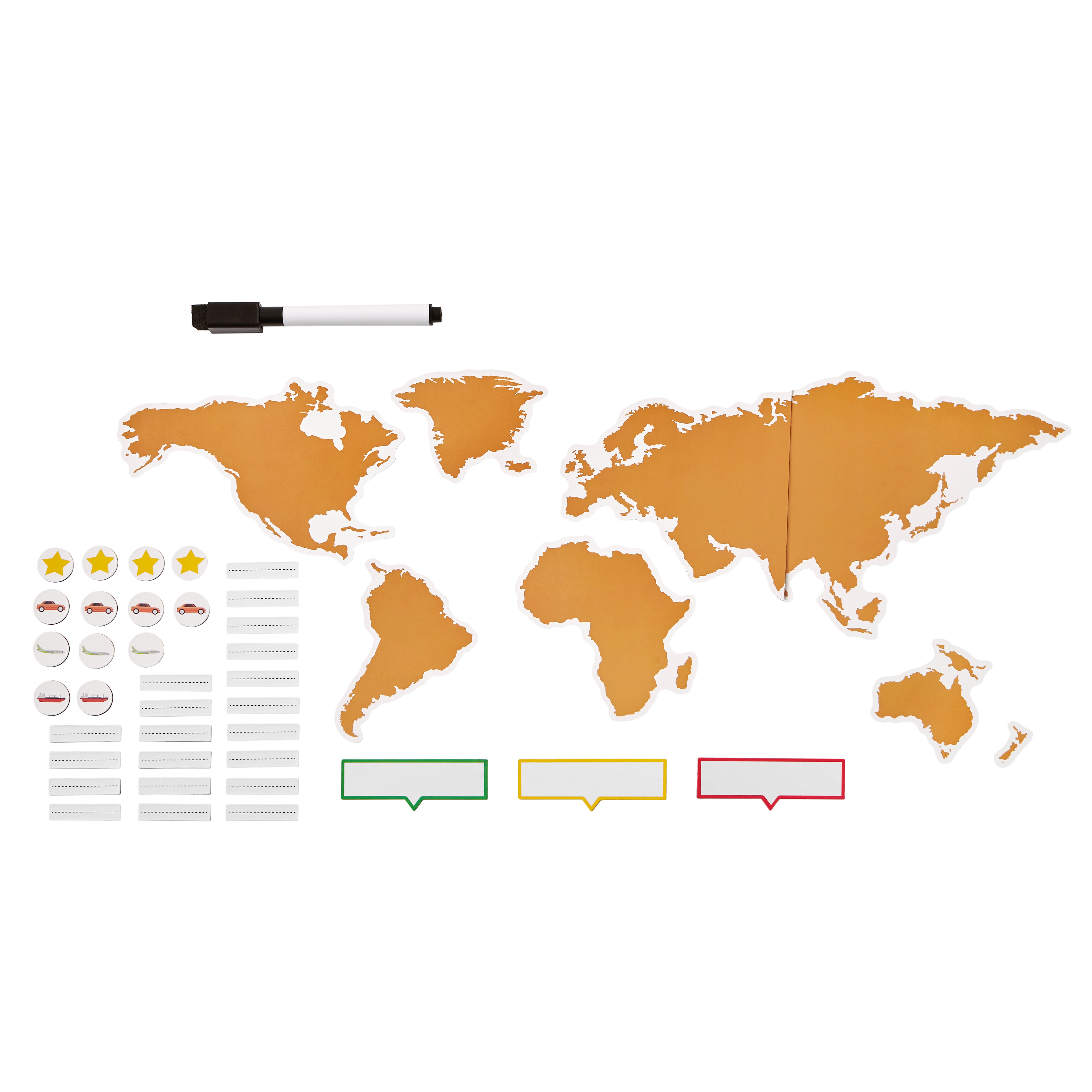 Magnetic World Map With Dry Wipe Set Fridge Freezer Magnet Travel Planner 58pcs Magnetic World Map With Dry Wipe Set Fridge Freezer Magnet Travel Planner 58pcs